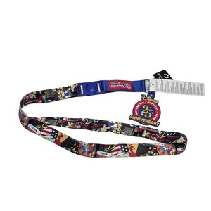 Disney Parks "25 YEARS OF PIN TRADING" Pin Trading Reversible Lanyard - NWT